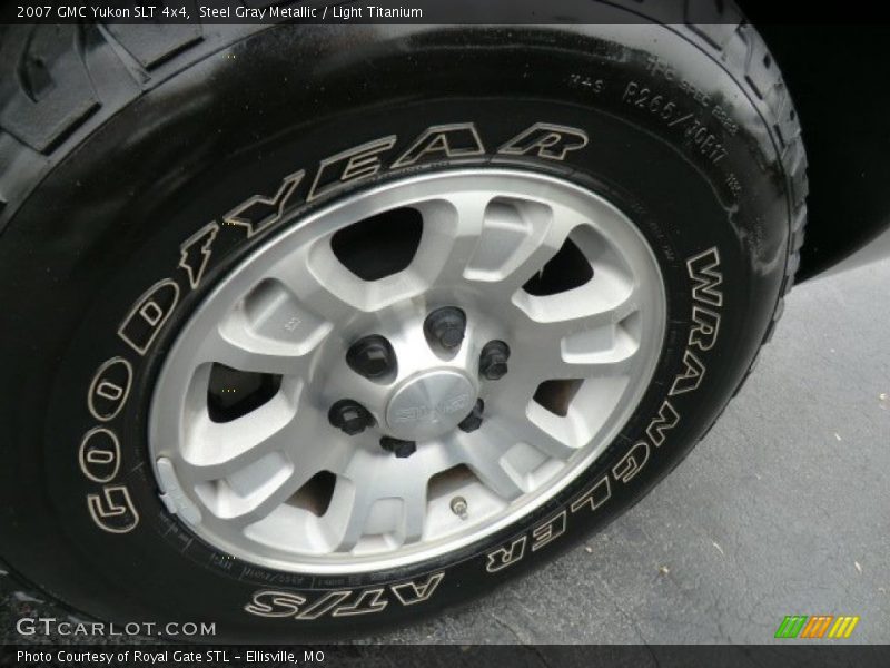Steel Gray Metallic / Light Titanium 2007 GMC Yukon SLT 4x4