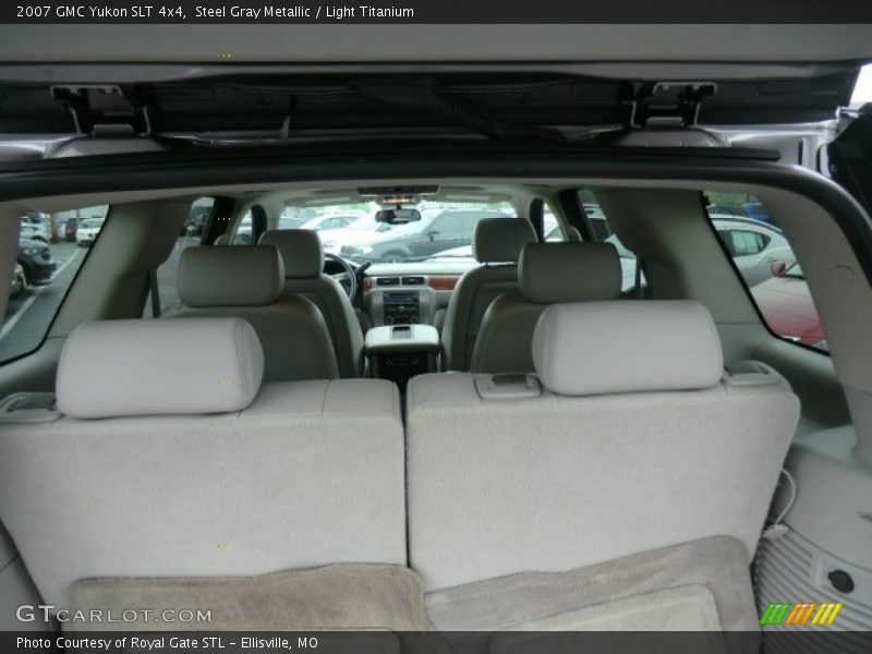 Steel Gray Metallic / Light Titanium 2007 GMC Yukon SLT 4x4