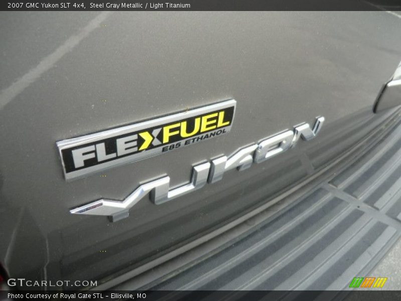 Steel Gray Metallic / Light Titanium 2007 GMC Yukon SLT 4x4