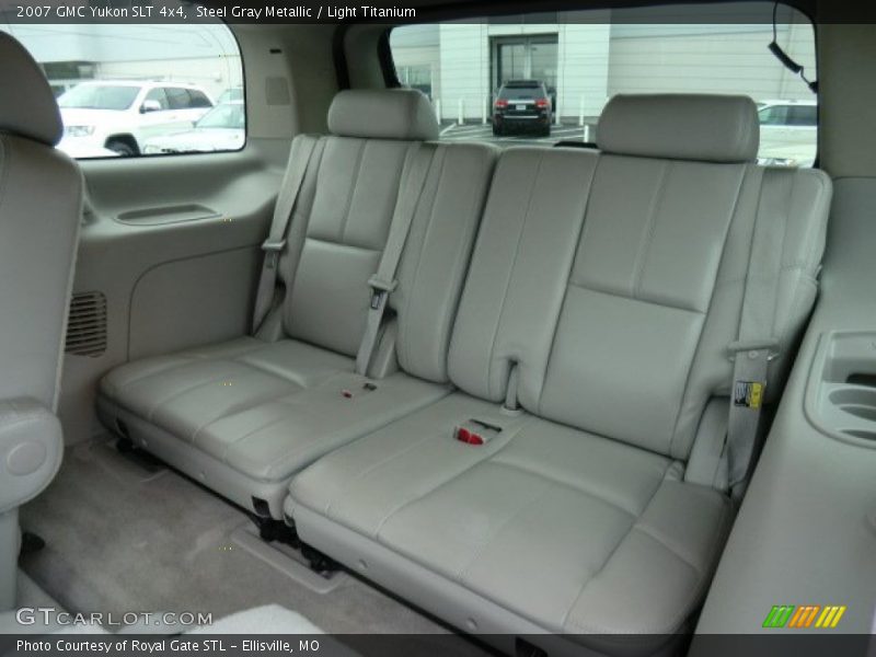 Steel Gray Metallic / Light Titanium 2007 GMC Yukon SLT 4x4