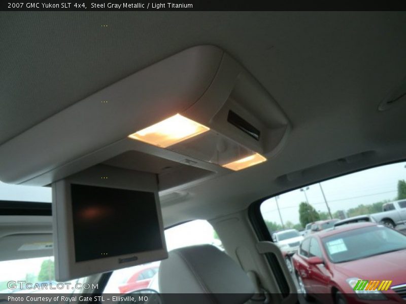 Steel Gray Metallic / Light Titanium 2007 GMC Yukon SLT 4x4