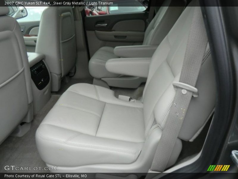 Steel Gray Metallic / Light Titanium 2007 GMC Yukon SLT 4x4