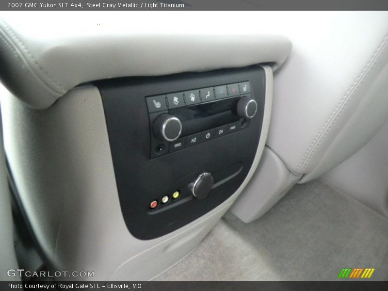 Steel Gray Metallic / Light Titanium 2007 GMC Yukon SLT 4x4