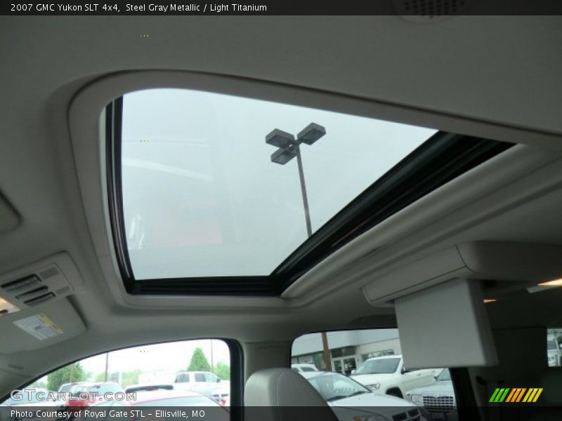 Steel Gray Metallic / Light Titanium 2007 GMC Yukon SLT 4x4
