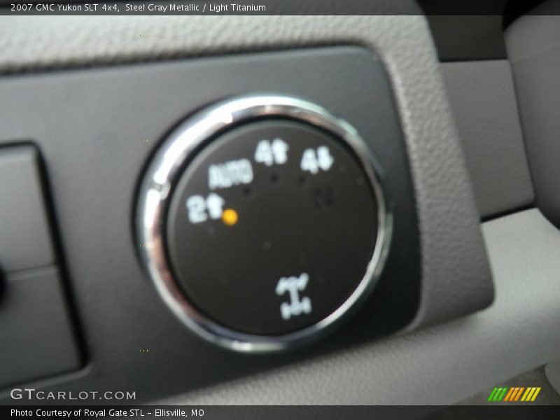 Steel Gray Metallic / Light Titanium 2007 GMC Yukon SLT 4x4