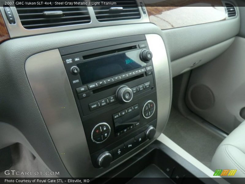 Steel Gray Metallic / Light Titanium 2007 GMC Yukon SLT 4x4