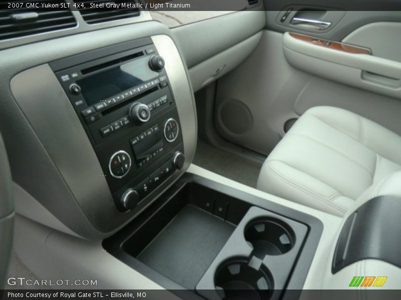Steel Gray Metallic / Light Titanium 2007 GMC Yukon SLT 4x4