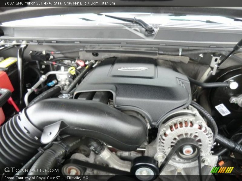 Steel Gray Metallic / Light Titanium 2007 GMC Yukon SLT 4x4