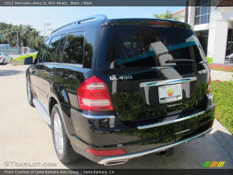 Black / Black 2012 Mercedes-Benz GL 450 4Matic