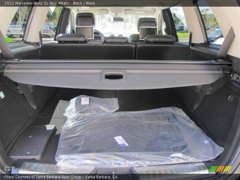 Black / Black 2012 Mercedes-Benz GL 450 4Matic