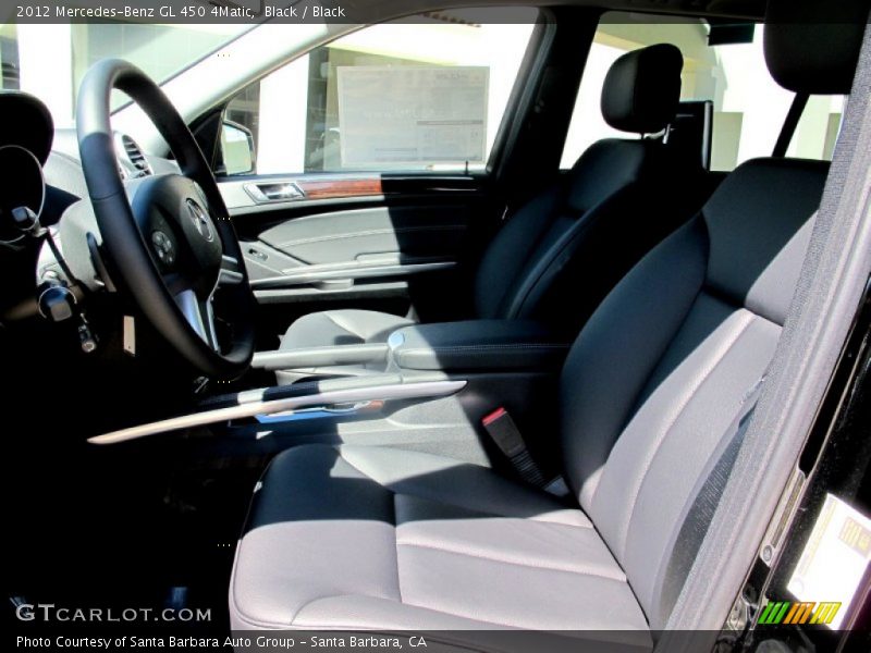Black / Black 2012 Mercedes-Benz GL 450 4Matic