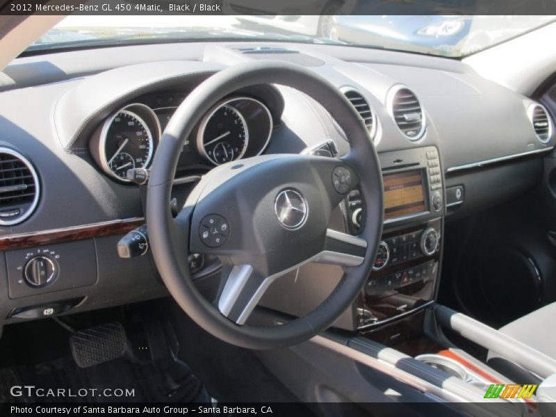 Black / Black 2012 Mercedes-Benz GL 450 4Matic