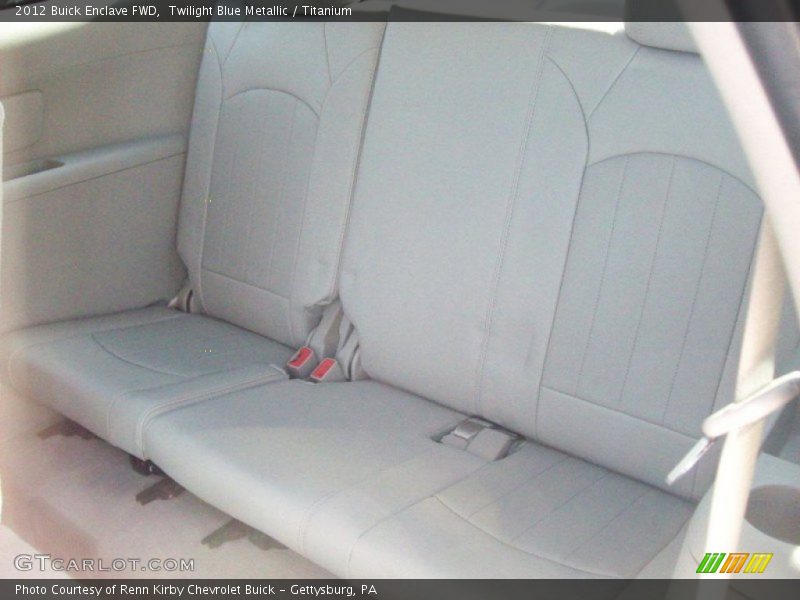 Twilight Blue Metallic / Titanium 2012 Buick Enclave FWD