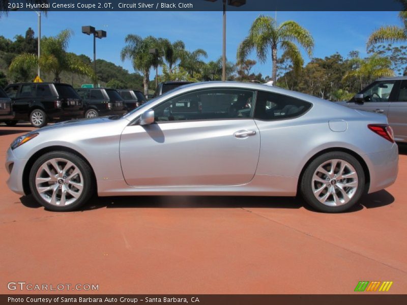  2013 Genesis Coupe 2.0T Circuit Silver