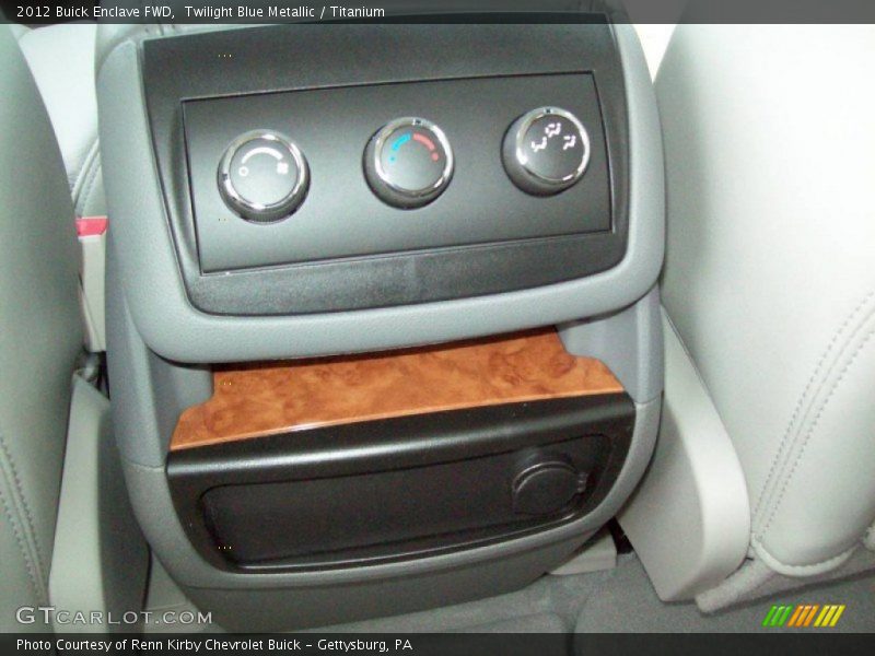 Twilight Blue Metallic / Titanium 2012 Buick Enclave FWD