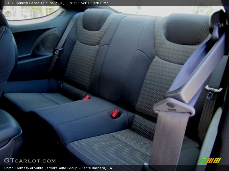 Circuit Silver / Black Cloth 2013 Hyundai Genesis Coupe 2.0T