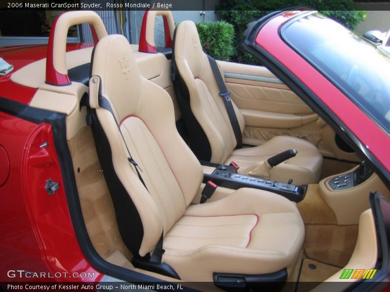  2006 GranSport Spyder Beige Interior