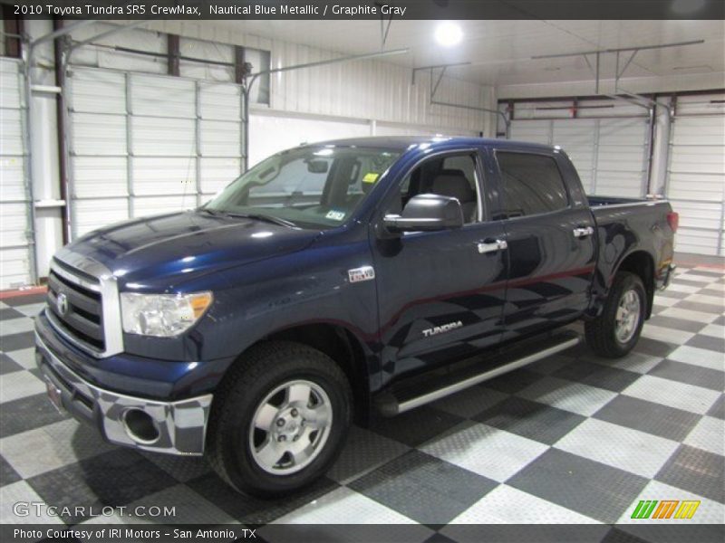 Nautical Blue Metallic / Graphite Gray 2010 Toyota Tundra SR5 CrewMax