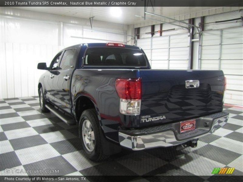 Nautical Blue Metallic / Graphite Gray 2010 Toyota Tundra SR5 CrewMax