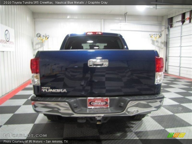 Nautical Blue Metallic / Graphite Gray 2010 Toyota Tundra SR5 CrewMax
