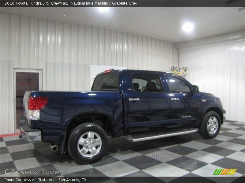 Nautical Blue Metallic / Graphite Gray 2010 Toyota Tundra SR5 CrewMax
