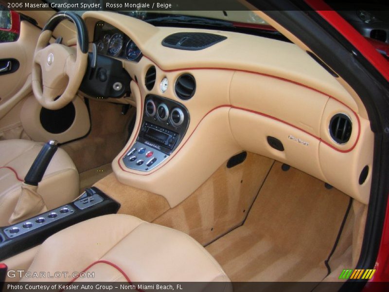 Dashboard of 2006 GranSport Spyder