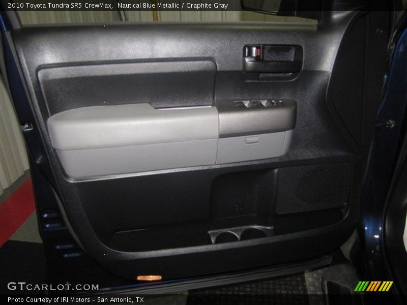 Nautical Blue Metallic / Graphite Gray 2010 Toyota Tundra SR5 CrewMax