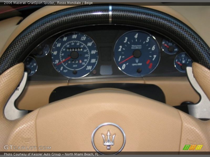 Rosso Mondiale / Beige 2006 Maserati GranSport Spyder