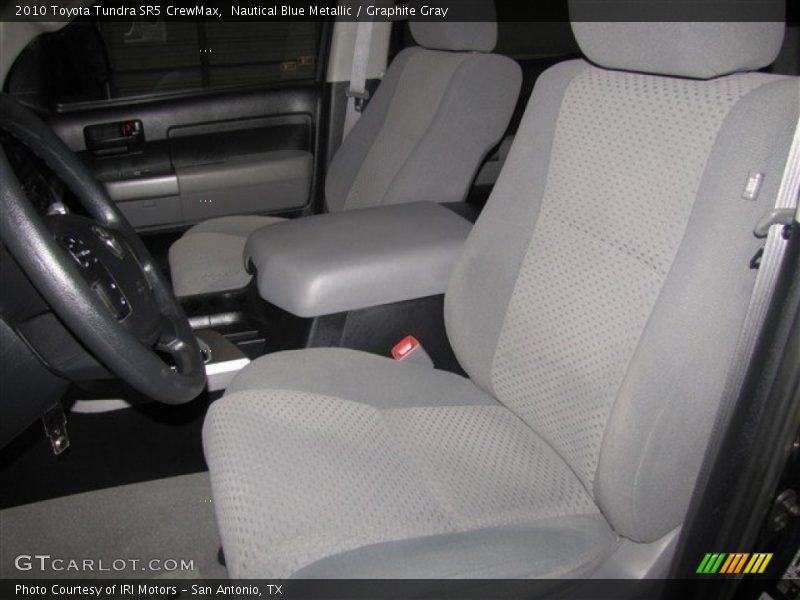 Nautical Blue Metallic / Graphite Gray 2010 Toyota Tundra SR5 CrewMax
