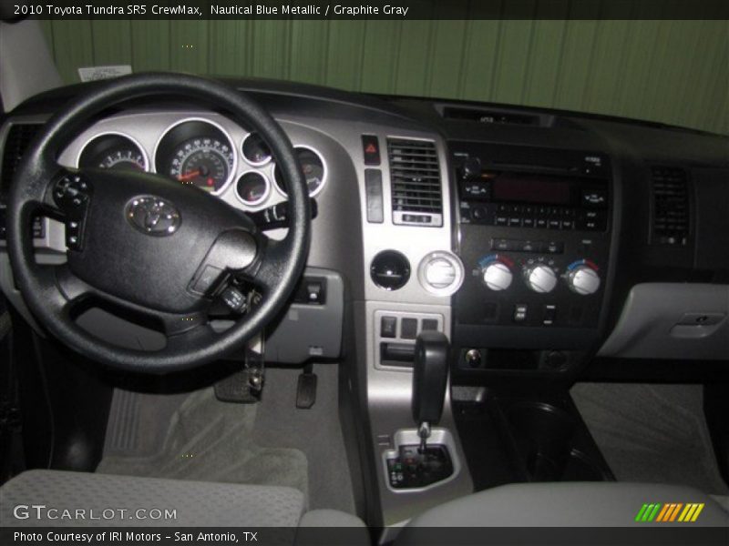 Nautical Blue Metallic / Graphite Gray 2010 Toyota Tundra SR5 CrewMax