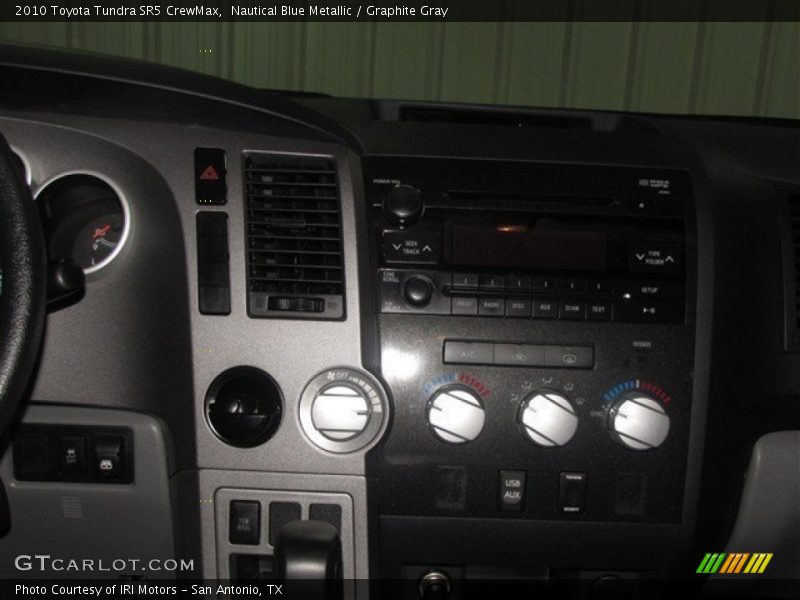 Nautical Blue Metallic / Graphite Gray 2010 Toyota Tundra SR5 CrewMax