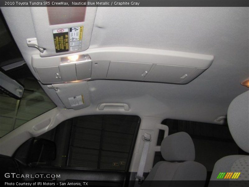 Nautical Blue Metallic / Graphite Gray 2010 Toyota Tundra SR5 CrewMax