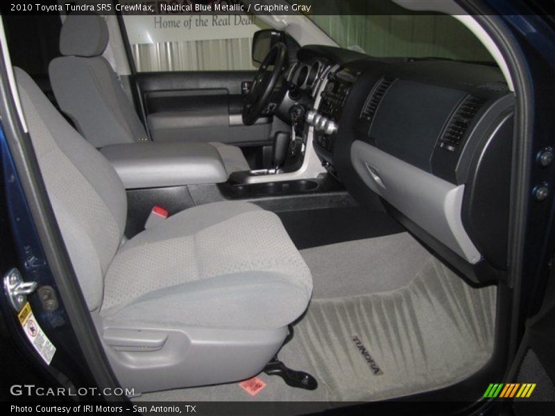 Nautical Blue Metallic / Graphite Gray 2010 Toyota Tundra SR5 CrewMax
