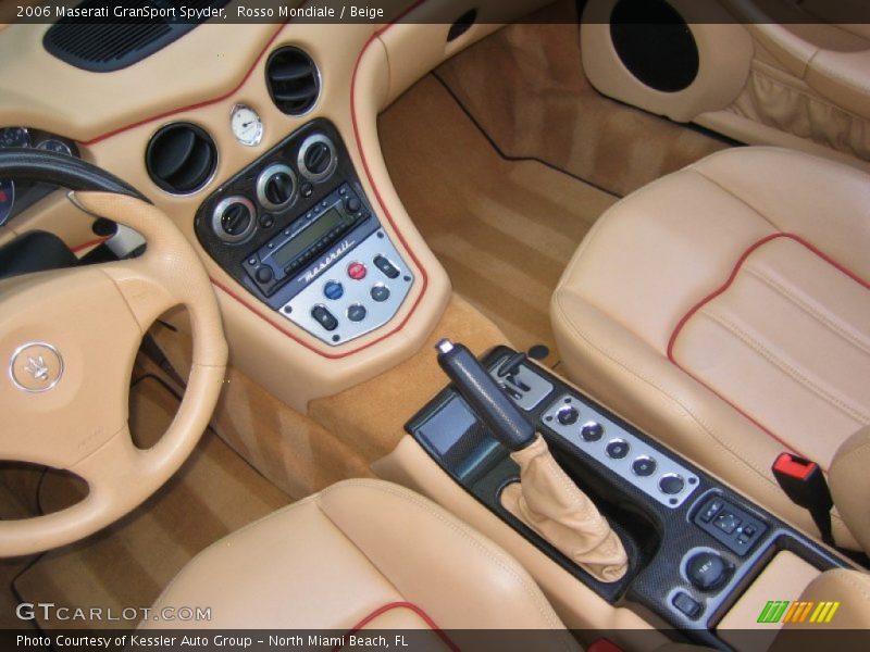 Rosso Mondiale / Beige 2006 Maserati GranSport Spyder