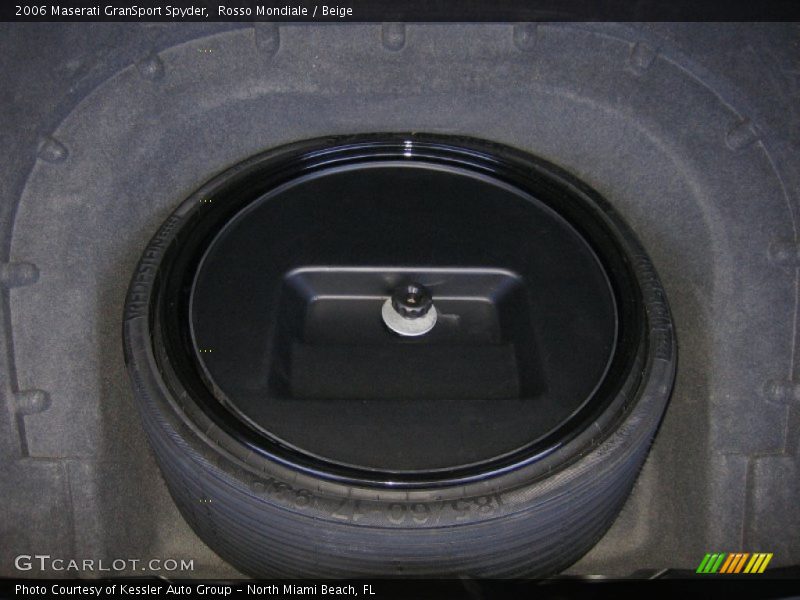Rosso Mondiale / Beige 2006 Maserati GranSport Spyder