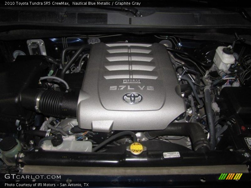 Nautical Blue Metallic / Graphite Gray 2010 Toyota Tundra SR5 CrewMax