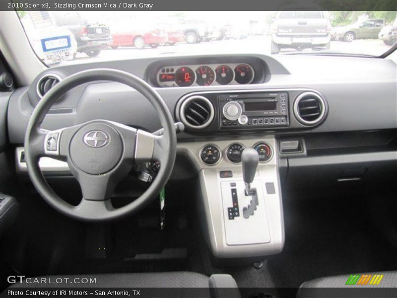 Sizzling Crimson Mica / Dark Gray 2010 Scion xB