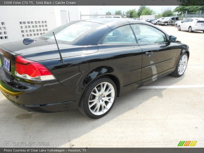 Solid Black / Calcite Cream 2008 Volvo C70 T5