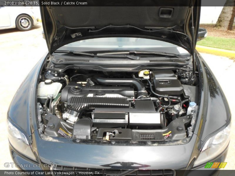 Solid Black / Calcite Cream 2008 Volvo C70 T5