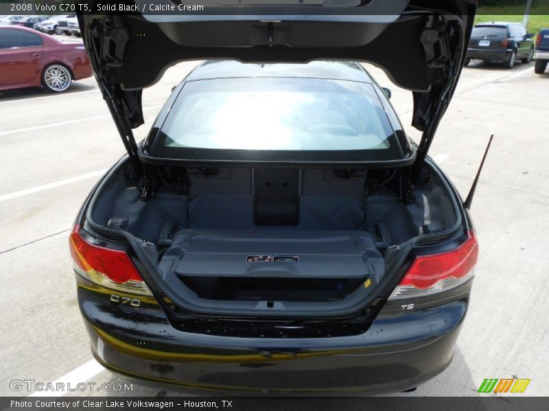 Solid Black / Calcite Cream 2008 Volvo C70 T5