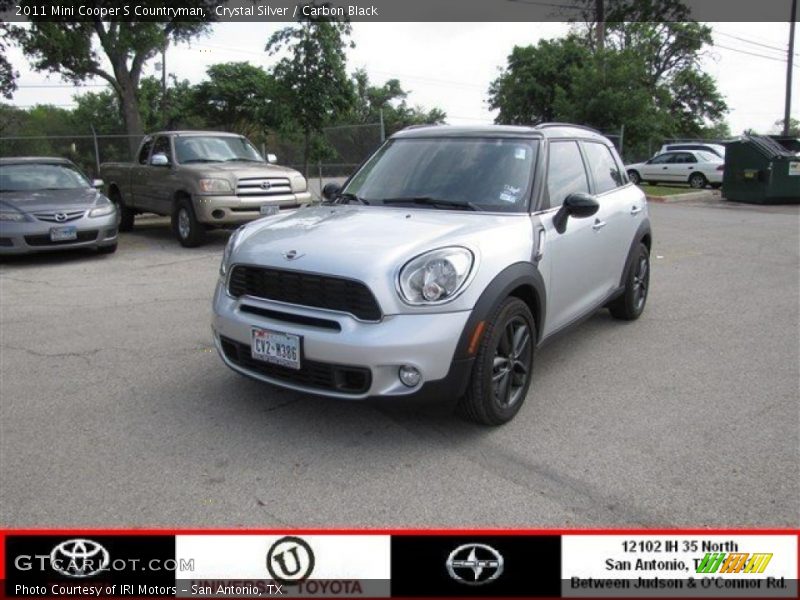 Crystal Silver / Carbon Black 2011 Mini Cooper S Countryman