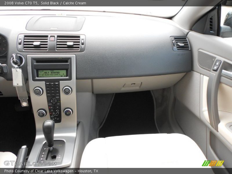 Solid Black / Calcite Cream 2008 Volvo C70 T5