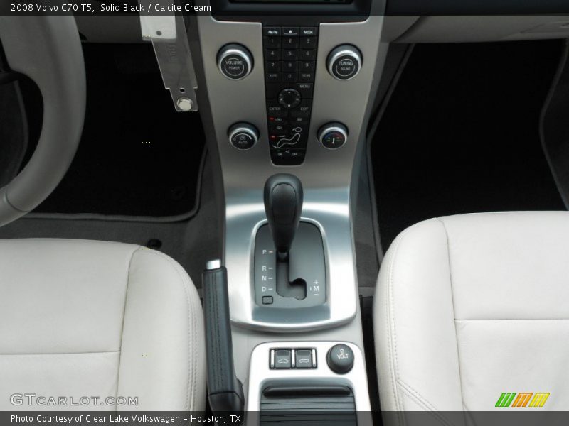 Solid Black / Calcite Cream 2008 Volvo C70 T5