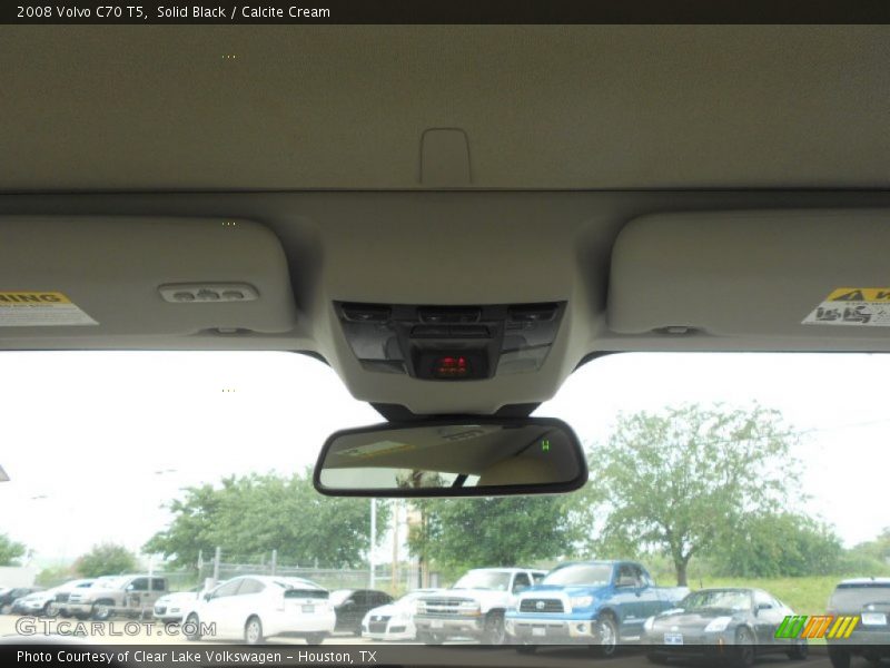 Solid Black / Calcite Cream 2008 Volvo C70 T5