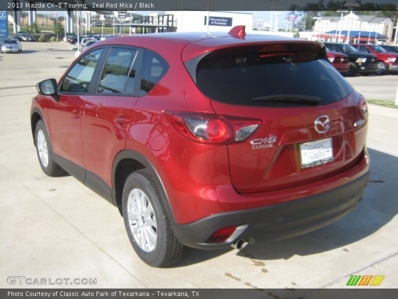 Zeal Red Mica / Black 2013 Mazda CX-5 Touring