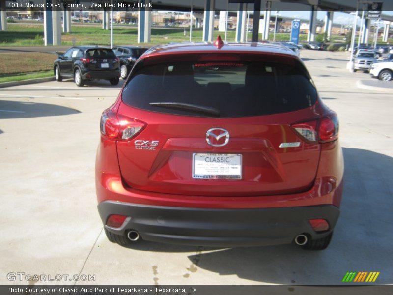 Zeal Red Mica / Black 2013 Mazda CX-5 Touring