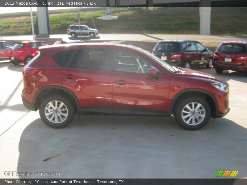 Zeal Red Mica / Black 2013 Mazda CX-5 Touring