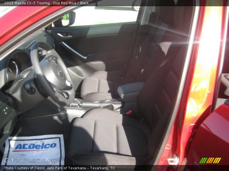 Zeal Red Mica / Black 2013 Mazda CX-5 Touring