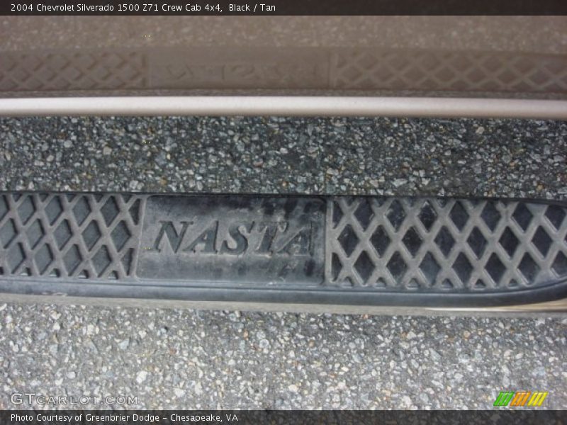 Black / Tan 2004 Chevrolet Silverado 1500 Z71 Crew Cab 4x4