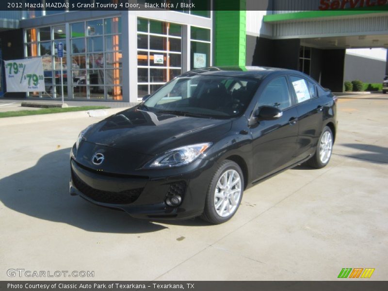 Black Mica / Black 2012 Mazda MAZDA3 s Grand Touring 4 Door